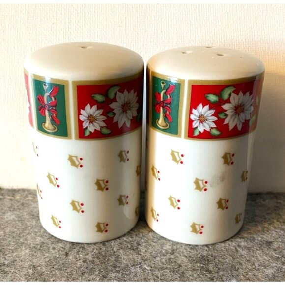 Vintage Charlton Hall by Kobe Japan Salt/Pepper Shakers  #2562 - Picture 2 of 3